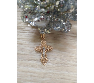 Православный крест из золота. Арт.Т13006656