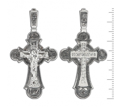 12-063 Крест (Ag 925)