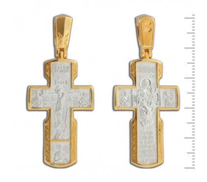 14-332 Крест (Ag 925)